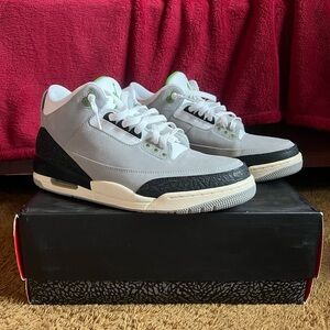 Men's Jordan Retro 3 Chlorophyll